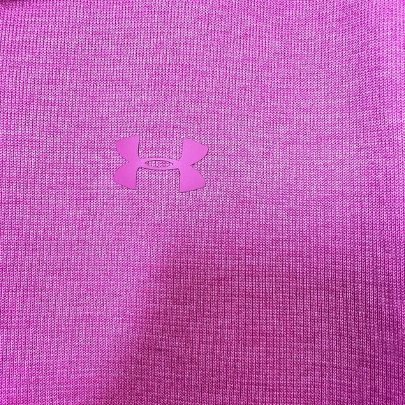 Under Armour Men’s Storm ¼ Zip Fleece Sweater in Dark Pink Size XL - Picture 8 of 12